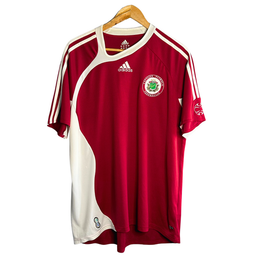 2006 Latvia Home Shirt - L