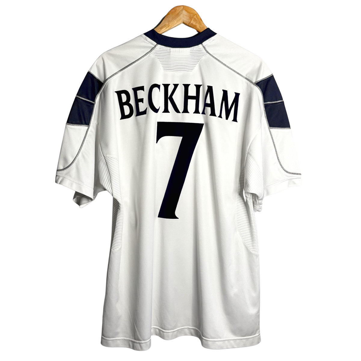 1999-00 Manchester United Third Shirt “Beckham 7” - XL – Squadra