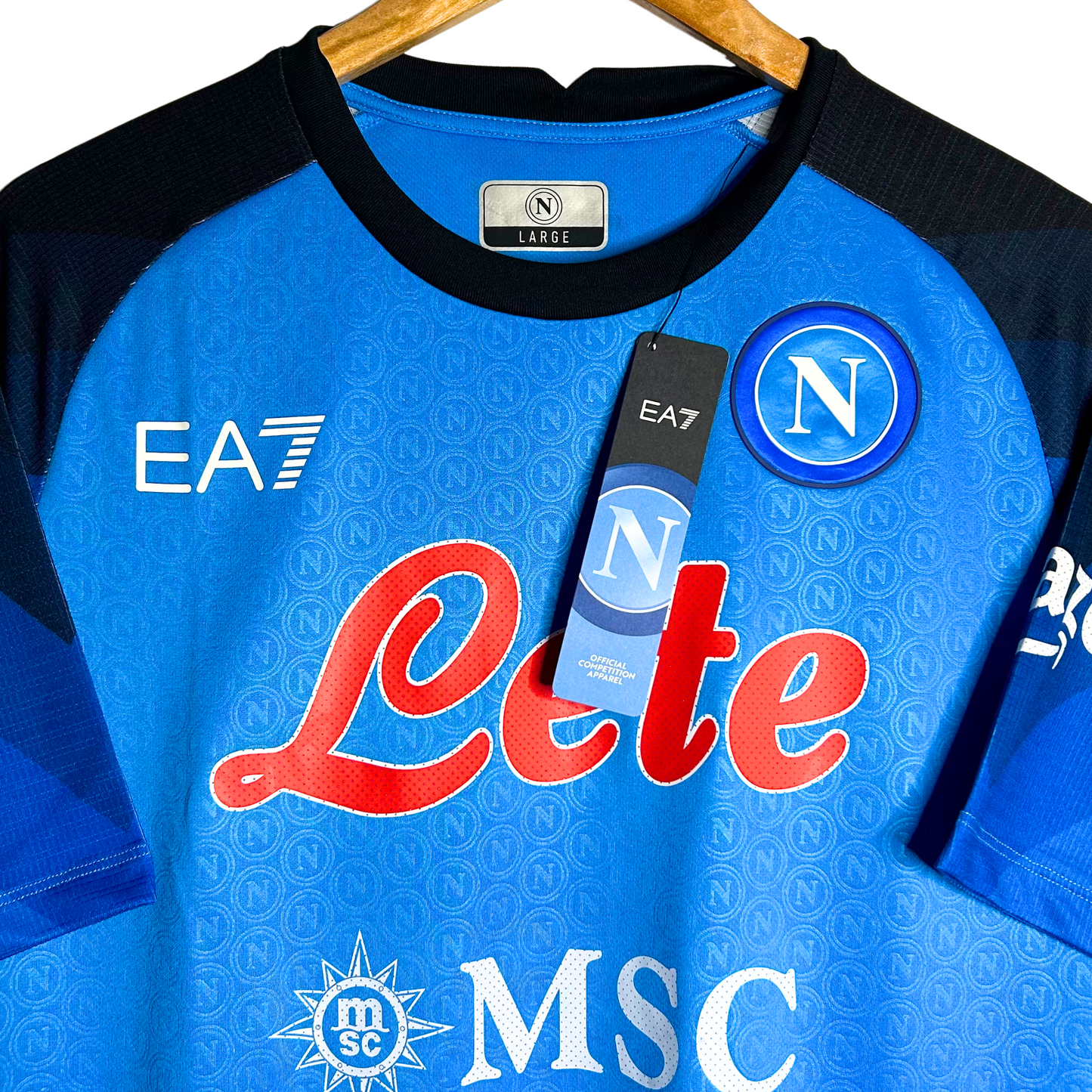 2022-23 Napoli Player-Spec Home Shirt (BNWT) “Kvaratskhelia  77”