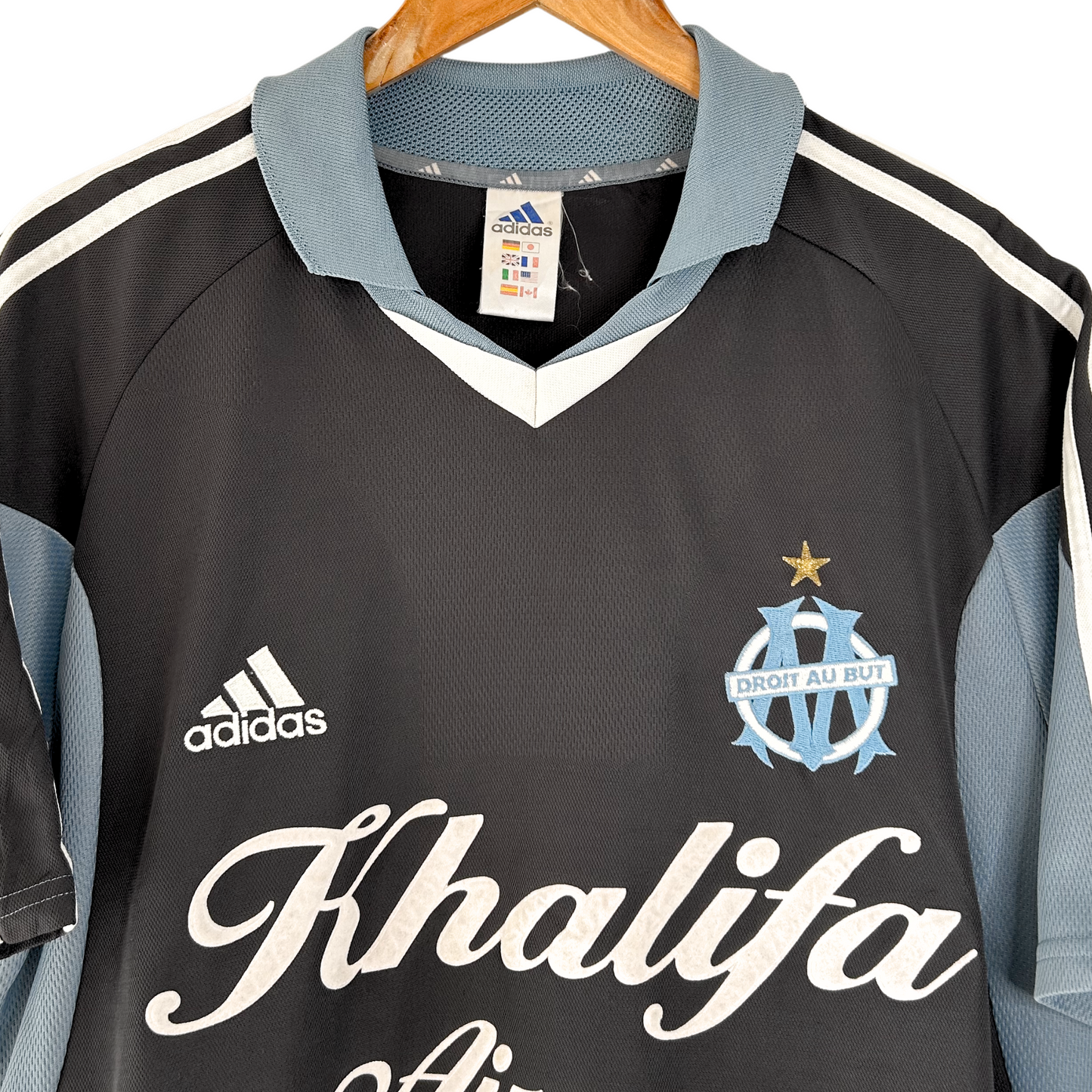 2001-02 Marseille Away Shirt - M