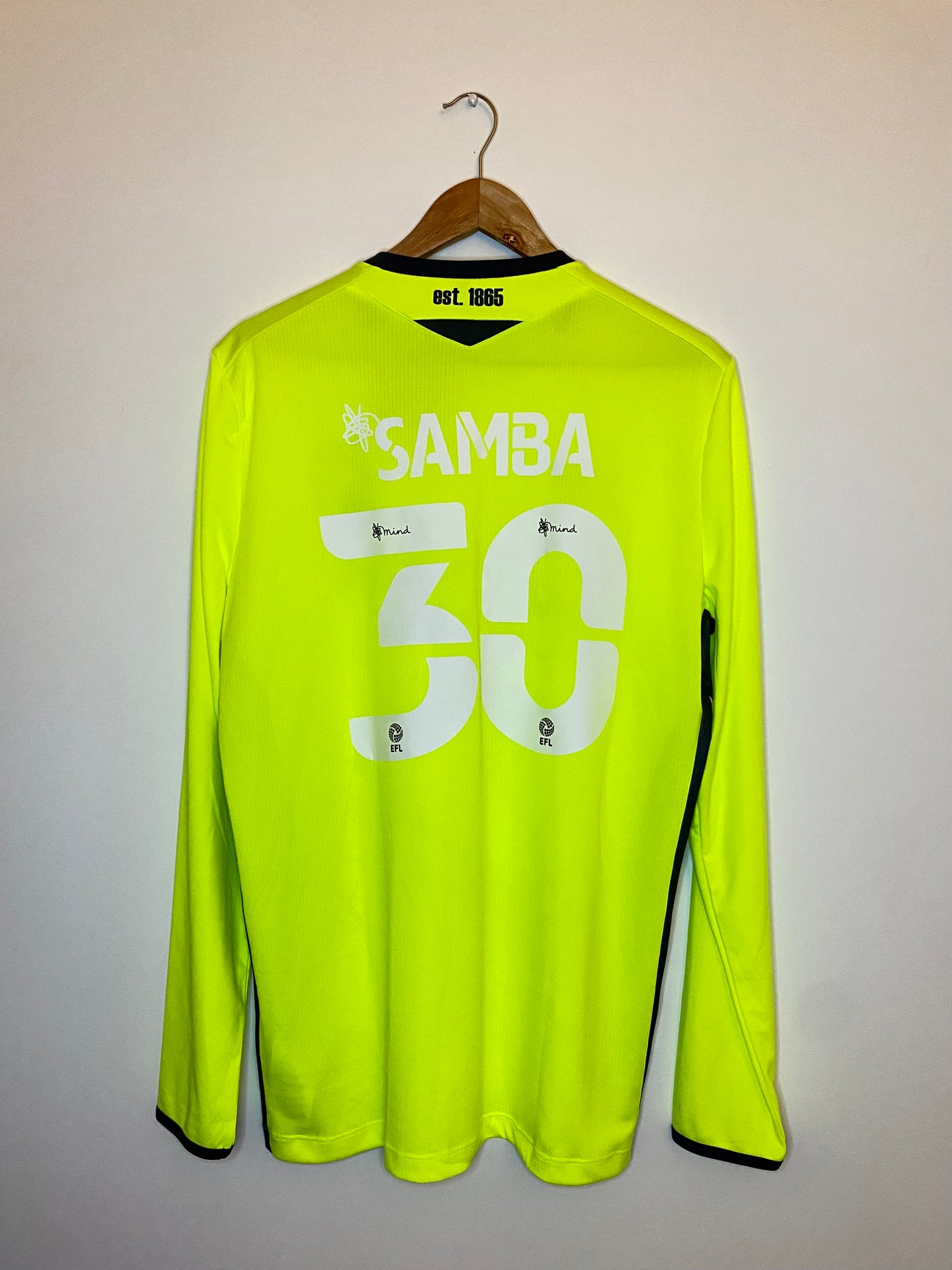 2020-21 Nottingham Forest GK Shirt - BNWT - Large - Samba 30