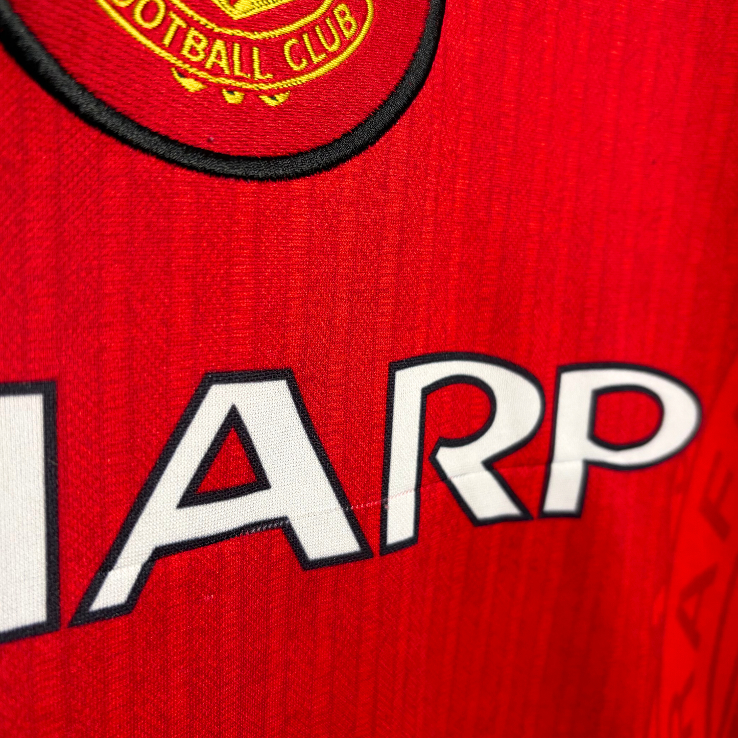 1996-98 Manchester United Home Shirt - XL