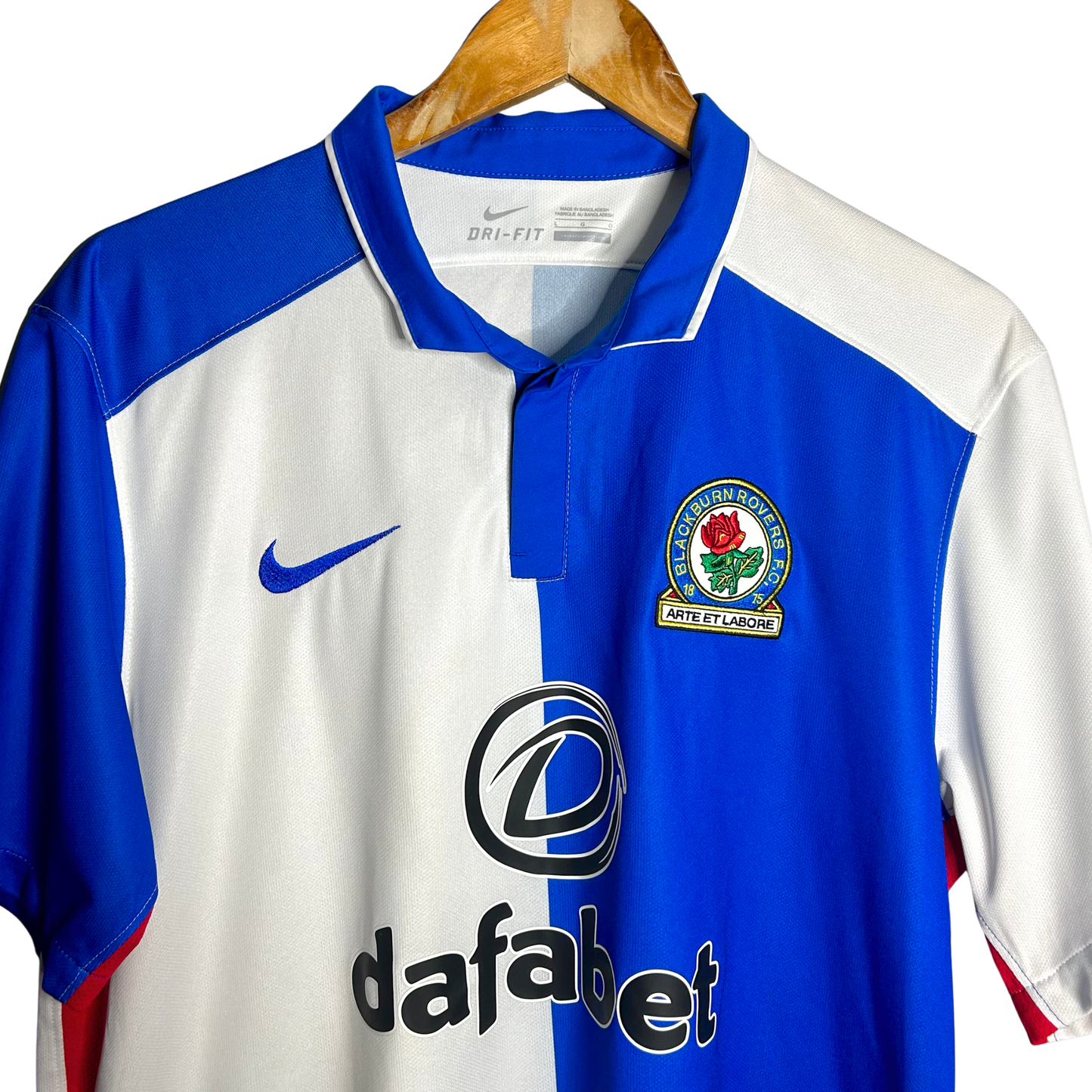 2015-16 Blackburn Rovers Player-Spec Home Shirt - L