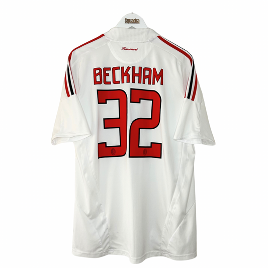 2008-09 AC Milan Away Shirt - Large - Beckham 32