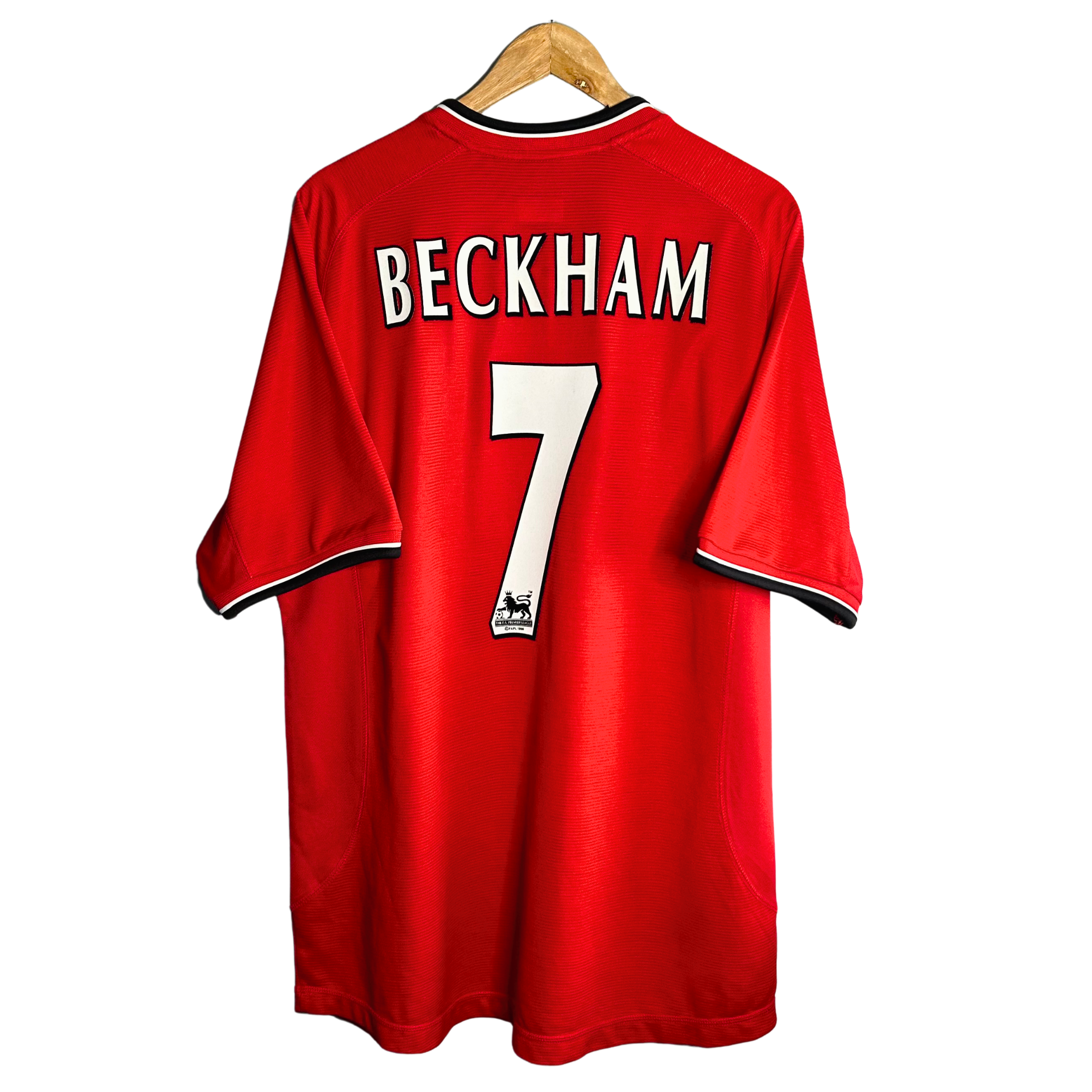 2000-02 Manchester United Home Shirt “Beckham 7” - XL