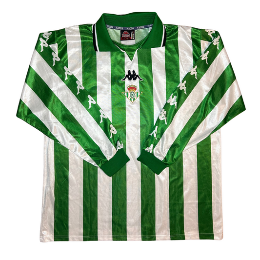 1999-00 Real Betis Reserves Match Worn Home Shirt - Excellent - XL