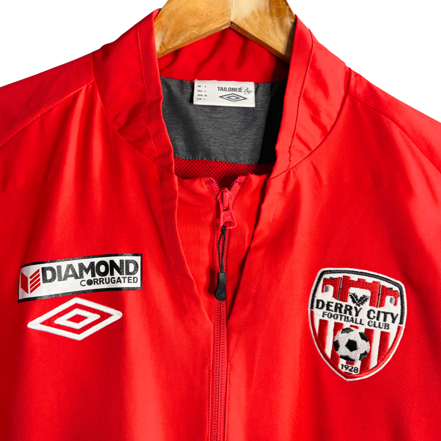 2013-14 Derry City Track Jacket - L