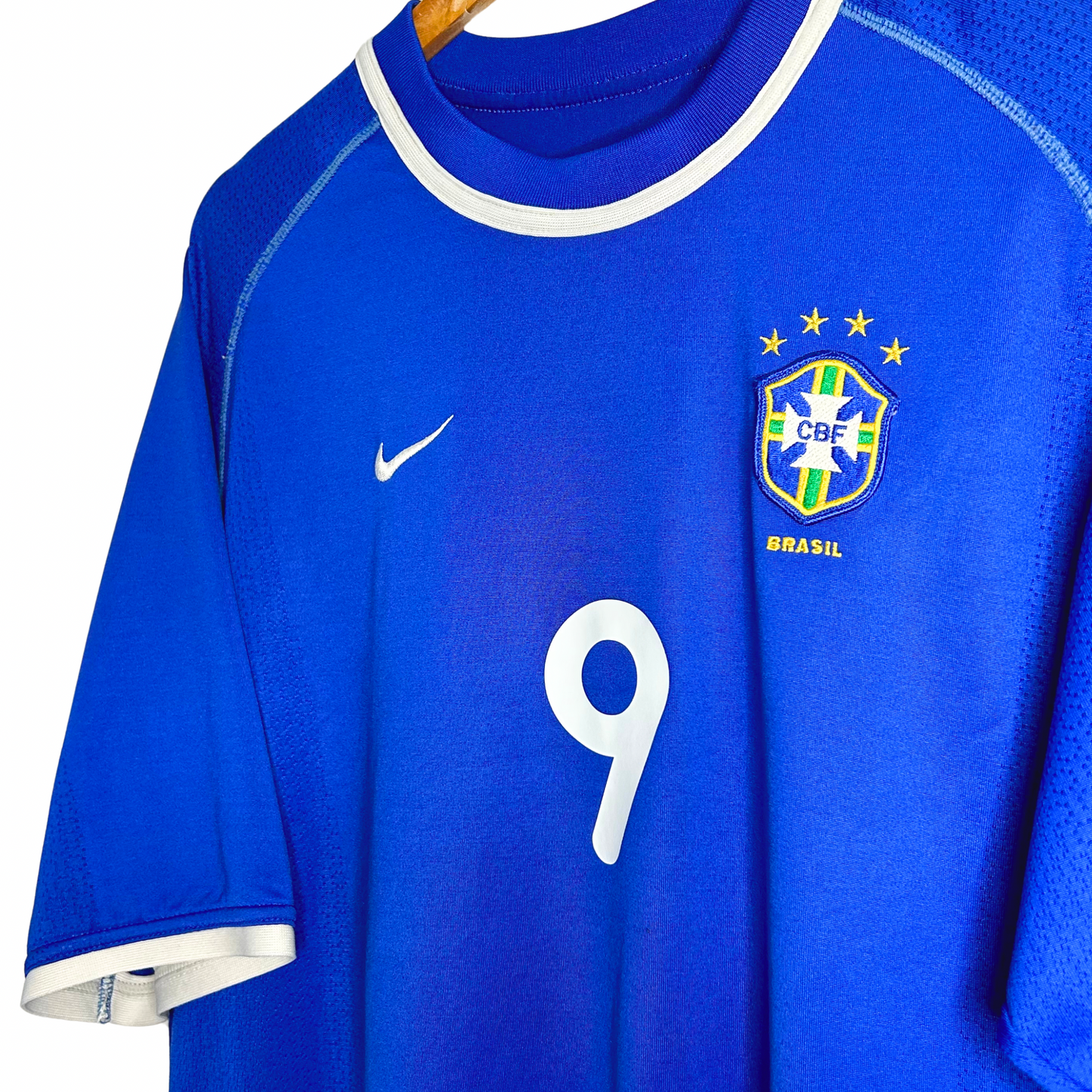 2000 Brazil Away Shirt “Ronaldo 9” - L