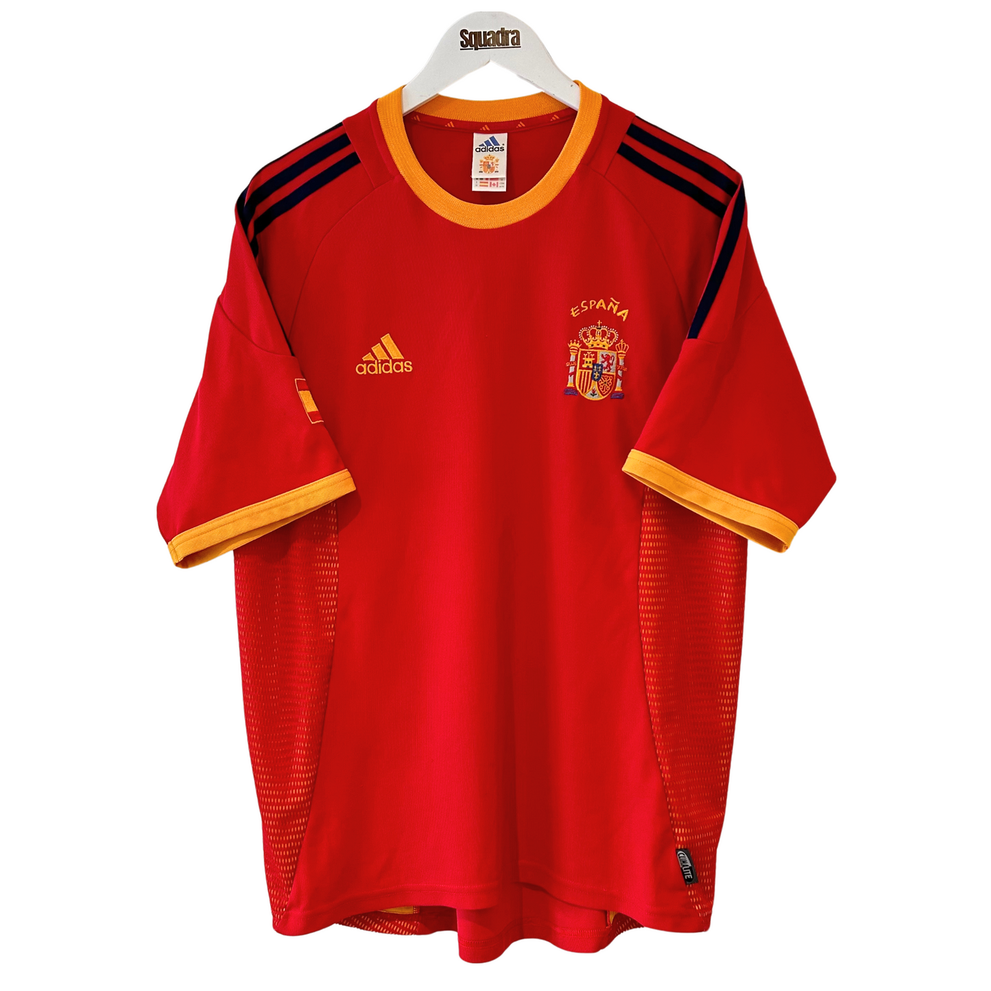 2002 Spain Home Shirt - Medium