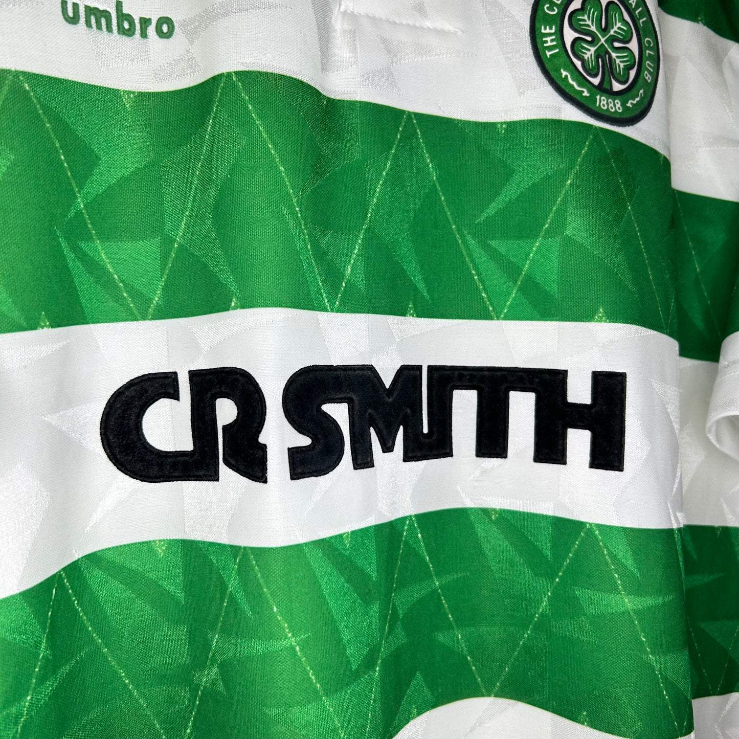 1989-91 Celtic Home Shirt - M/L