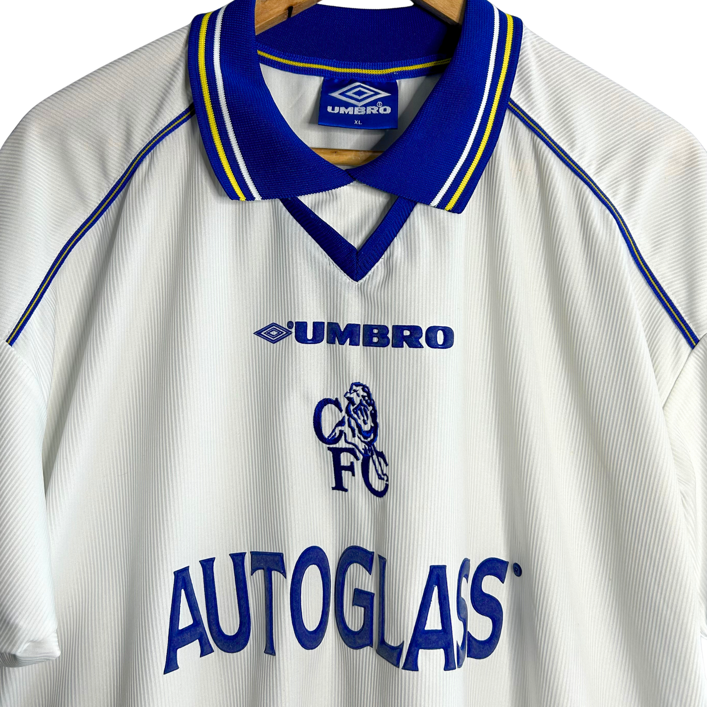 1998-00 Chelsea Away Shirt “Zola 25” - XL