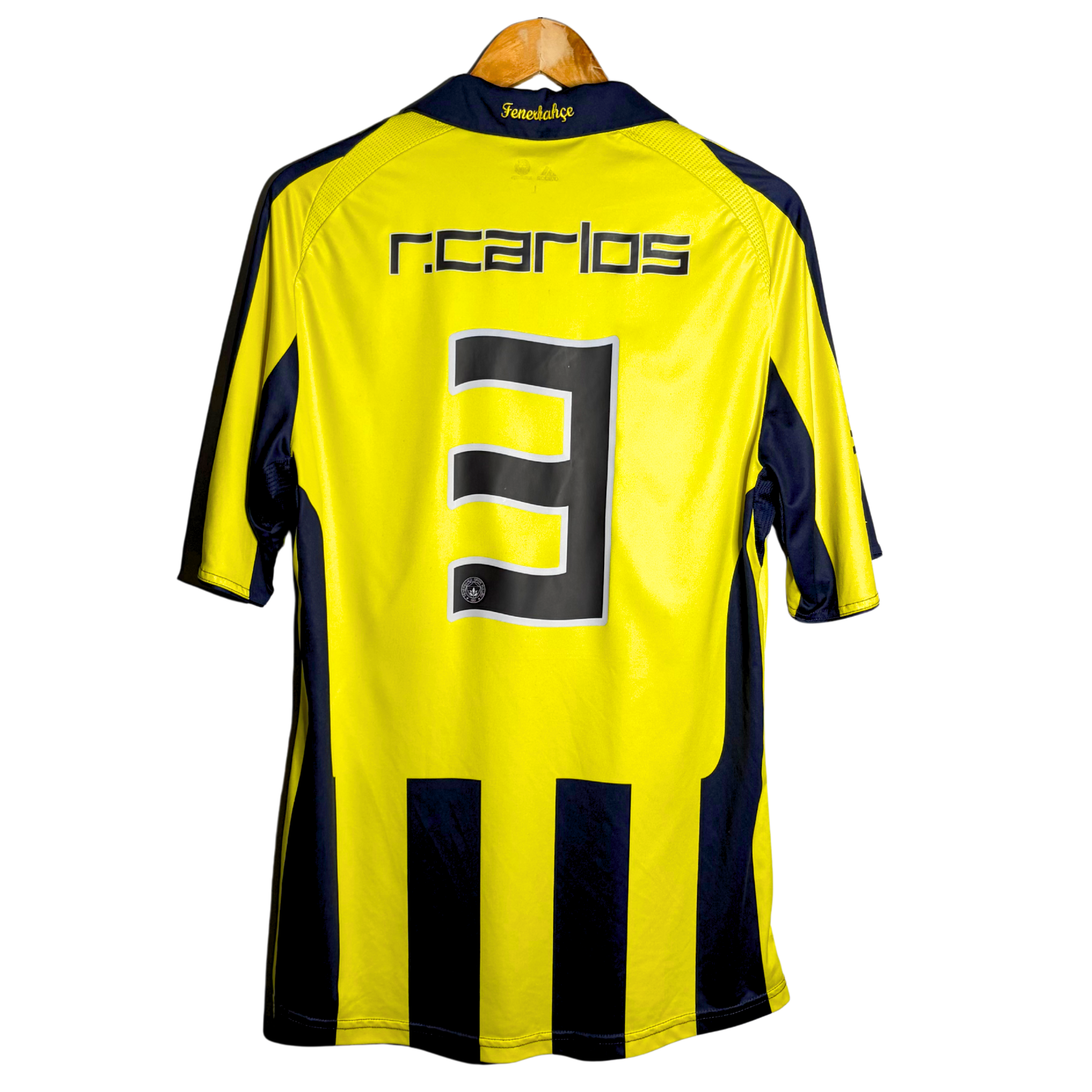 2008-09 Fenerbahce Home Shirt “R. Carlos 3” - L