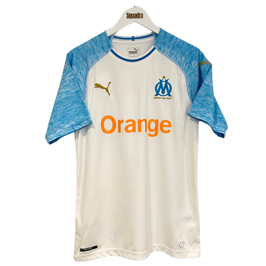 2018-19 Olympique de Marseille Home Shirt - Medium