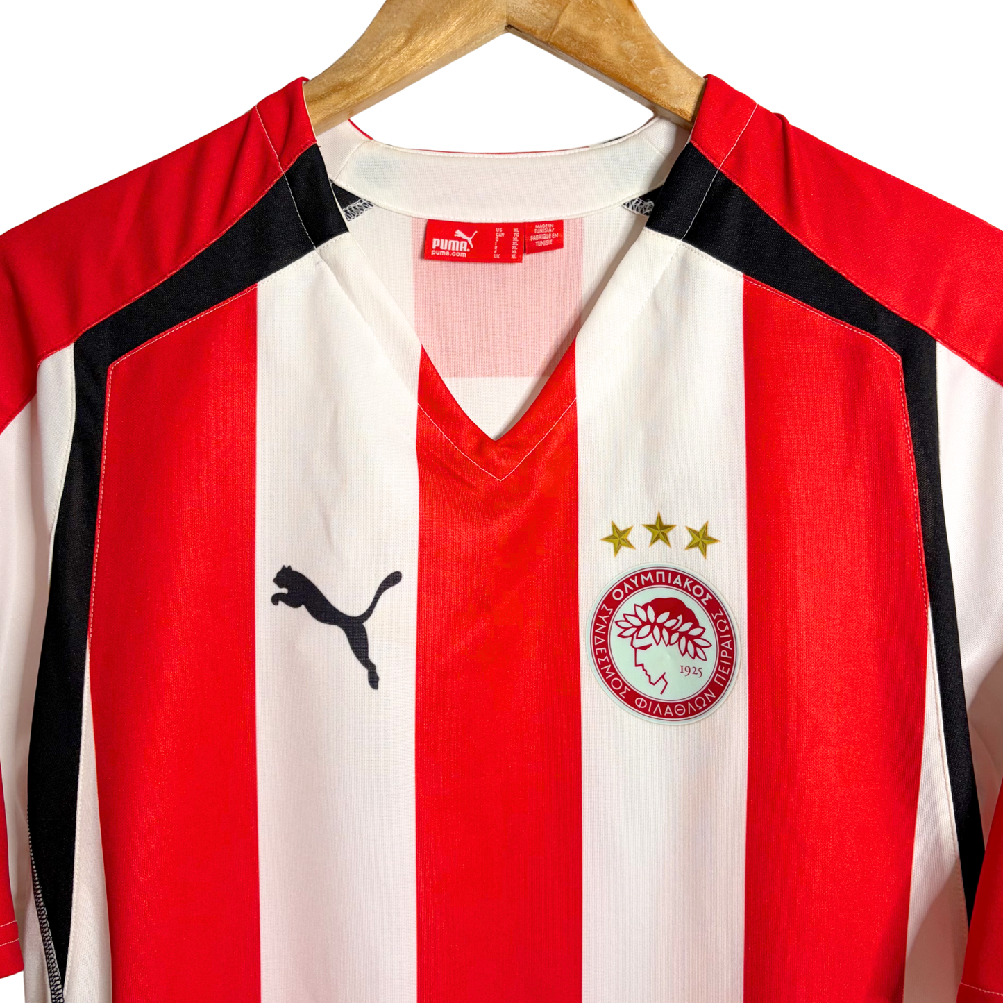2005-06 Olympiacos Home Shirt “Rivaldo 10” - XL