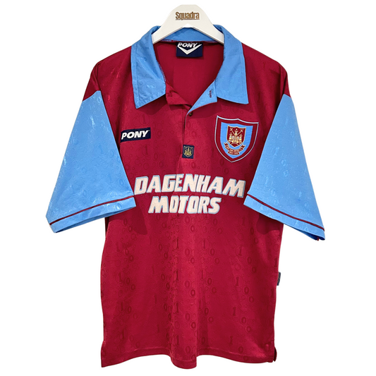 1995-96 West Ham United Centenary Home Shirt - Medium