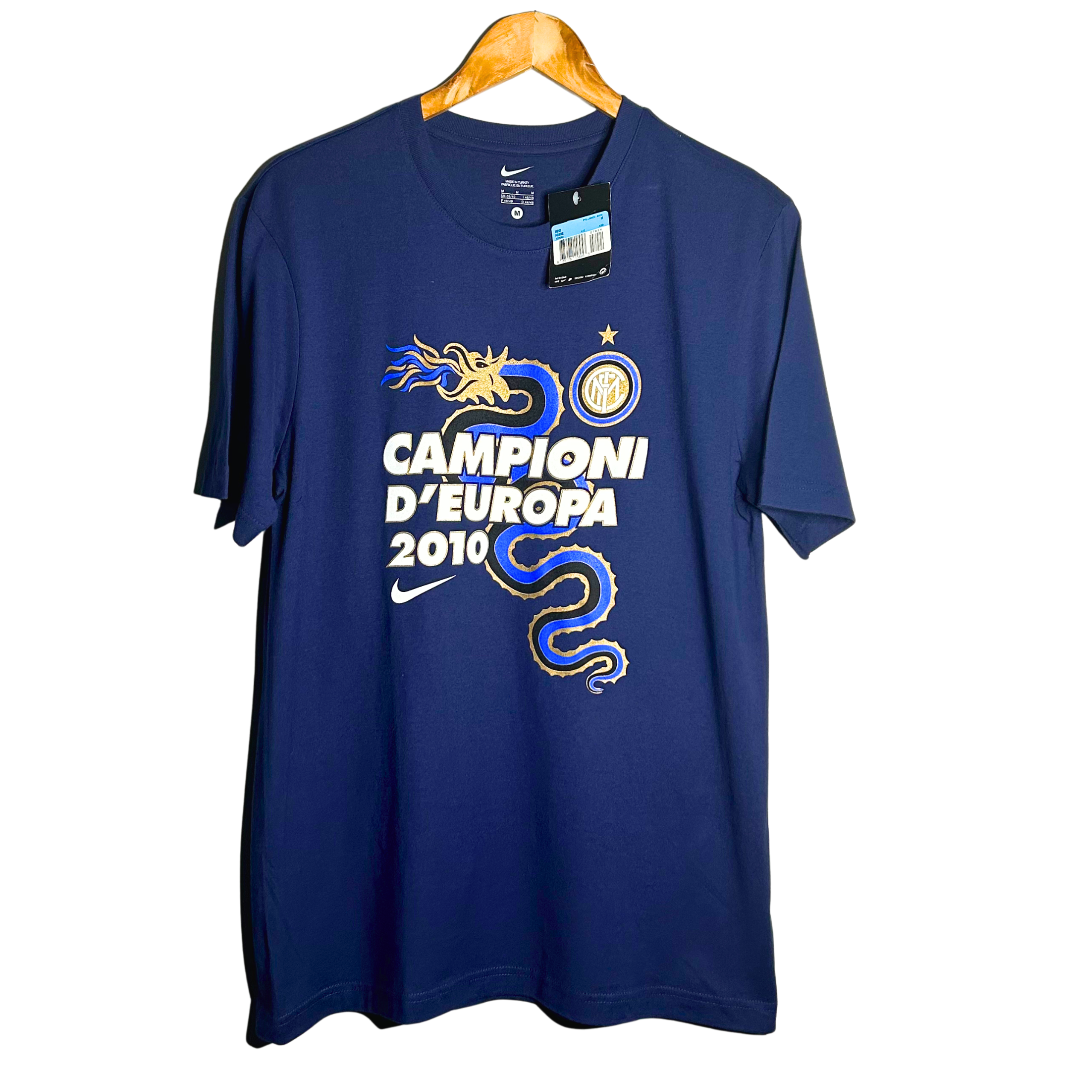 2010 Inter Milan “Champions of Europe” Graphic Tee (BNWT) - M