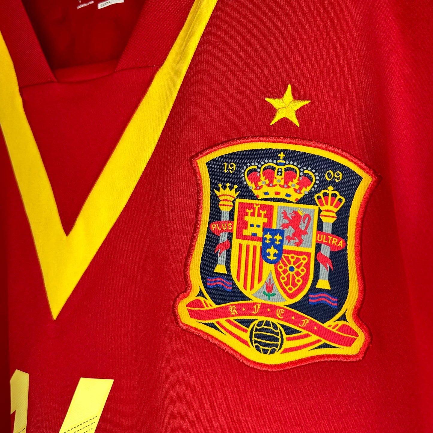 2013 Spain Home Shirt - Large - Alonso 14