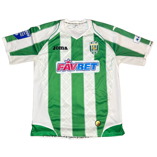 2012-14 Karpaty Lviv Match Worn Home Shirt - Excellent - Medium