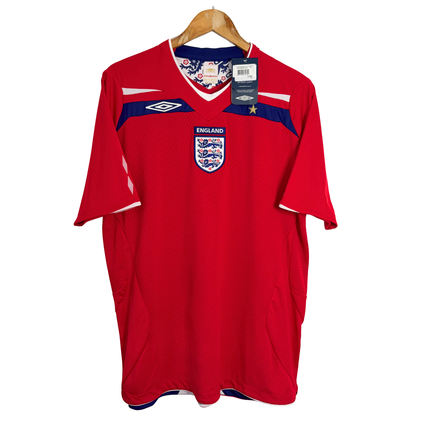 2008 England Away Shirt (BNWT) - L