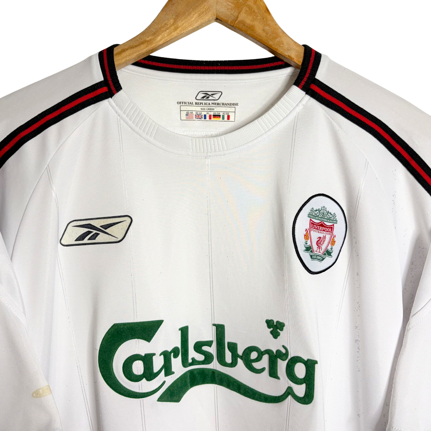 2003-04 Liverpool Away Shirt - L