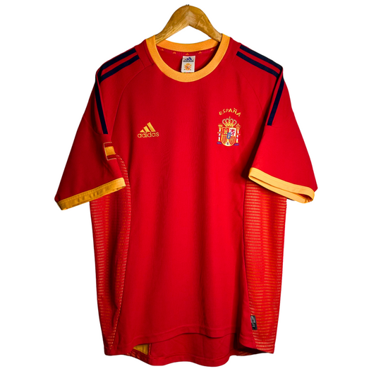 2002 Spain Home Shirt - M