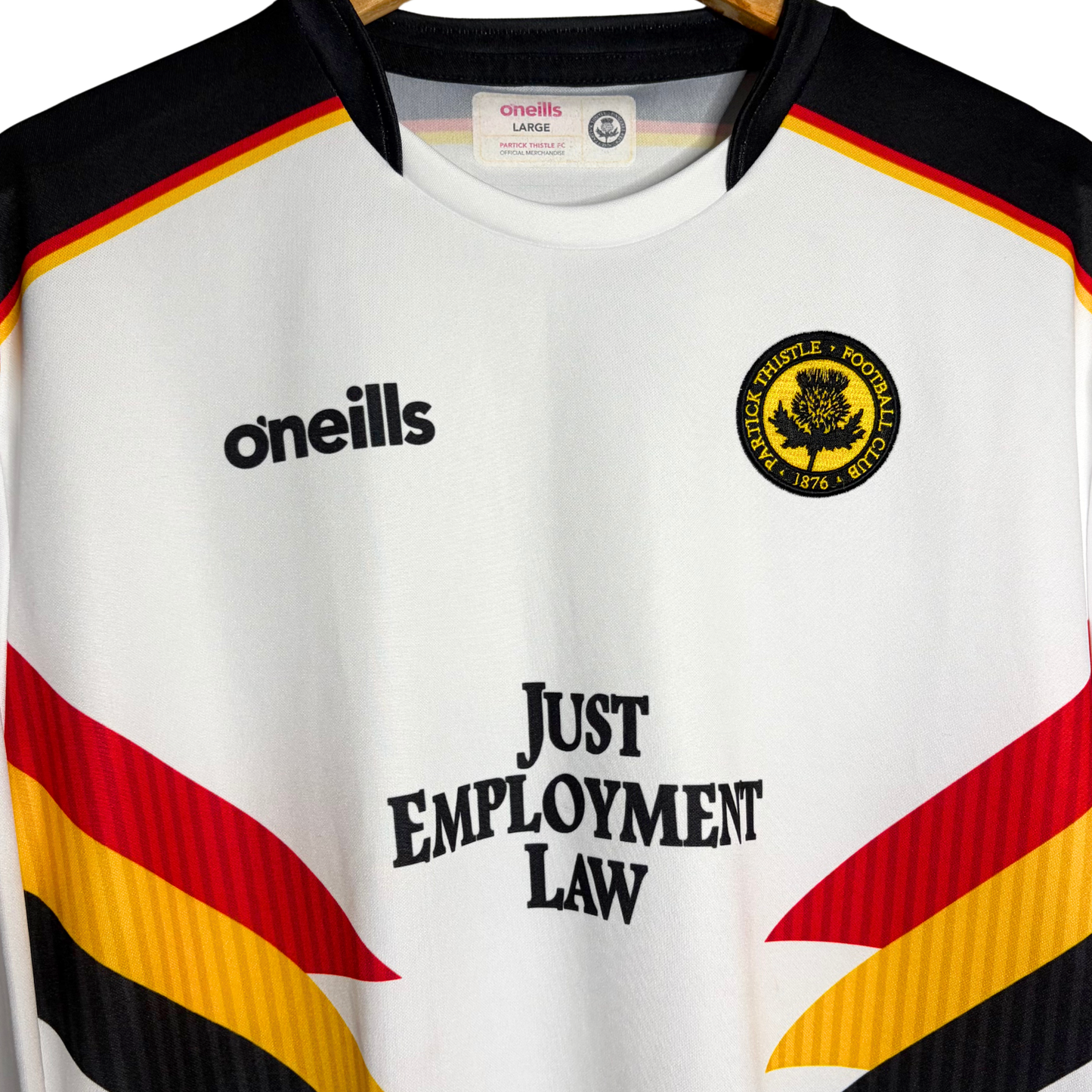 2021-22 Partick Thistle Away Shirt - L