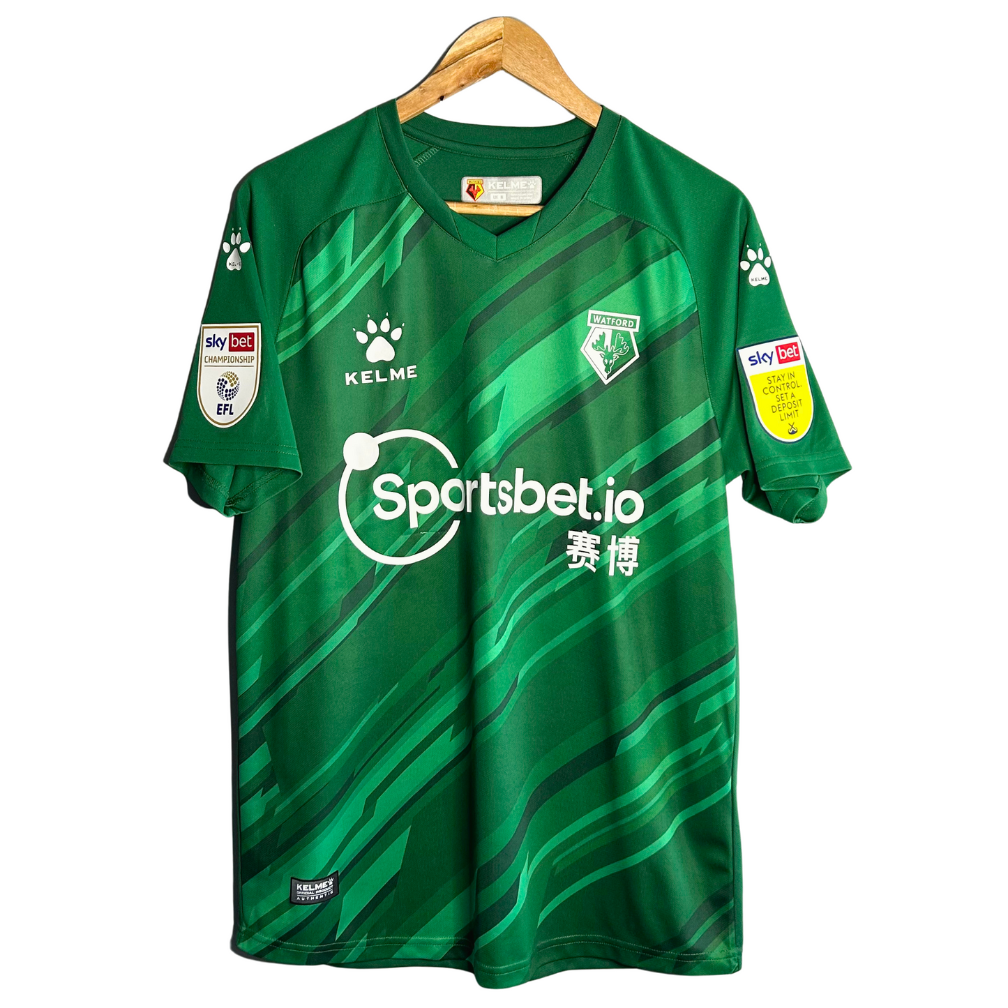 2020-21 Watford GK Shirt “Foster 1” - M