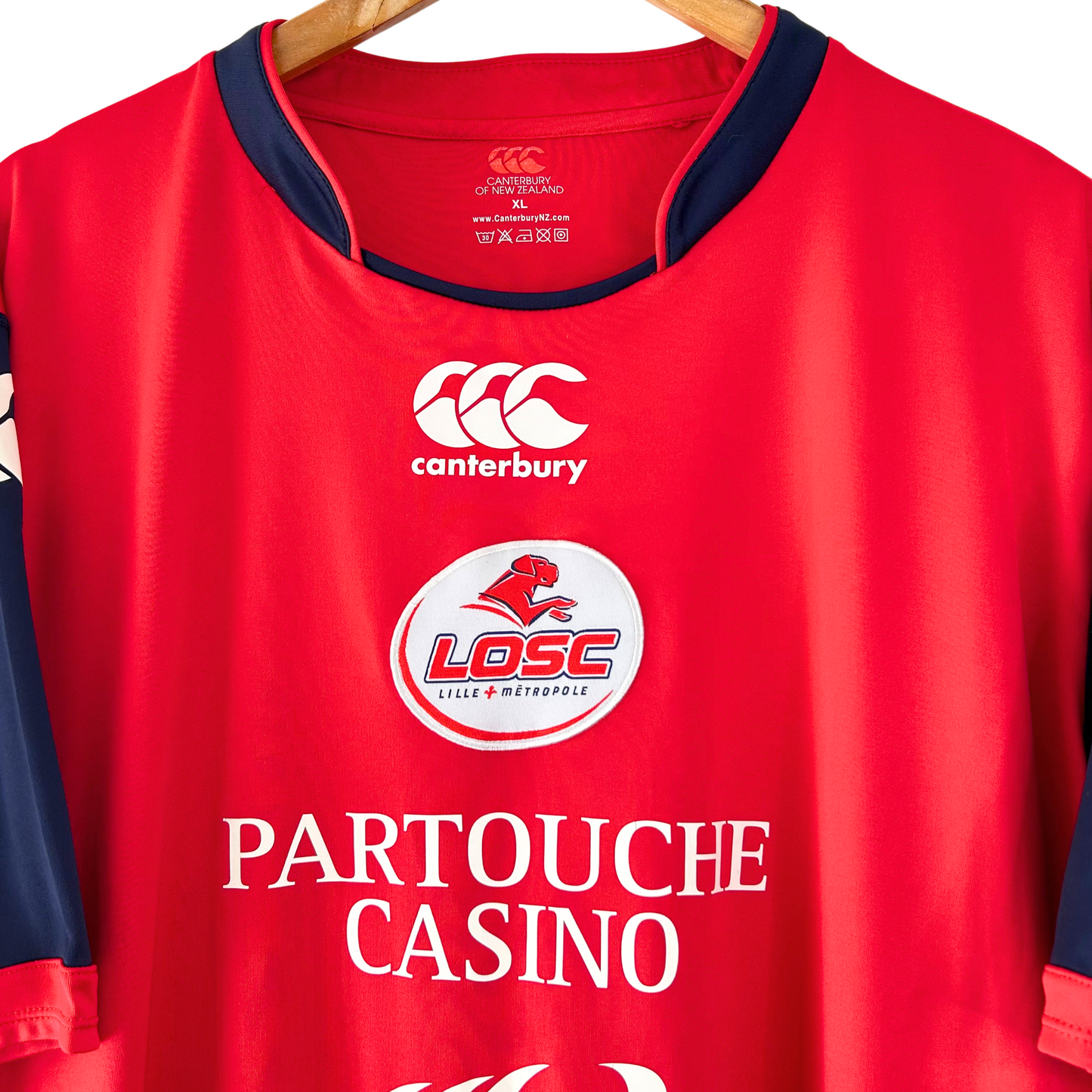 2008-09 Lille Home Shirts - XL (Slim Fit)
