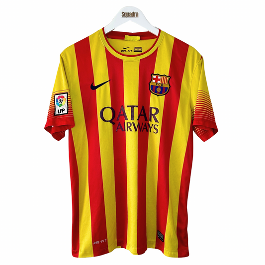 2013-14 Barcelona Away Shirt - Medium