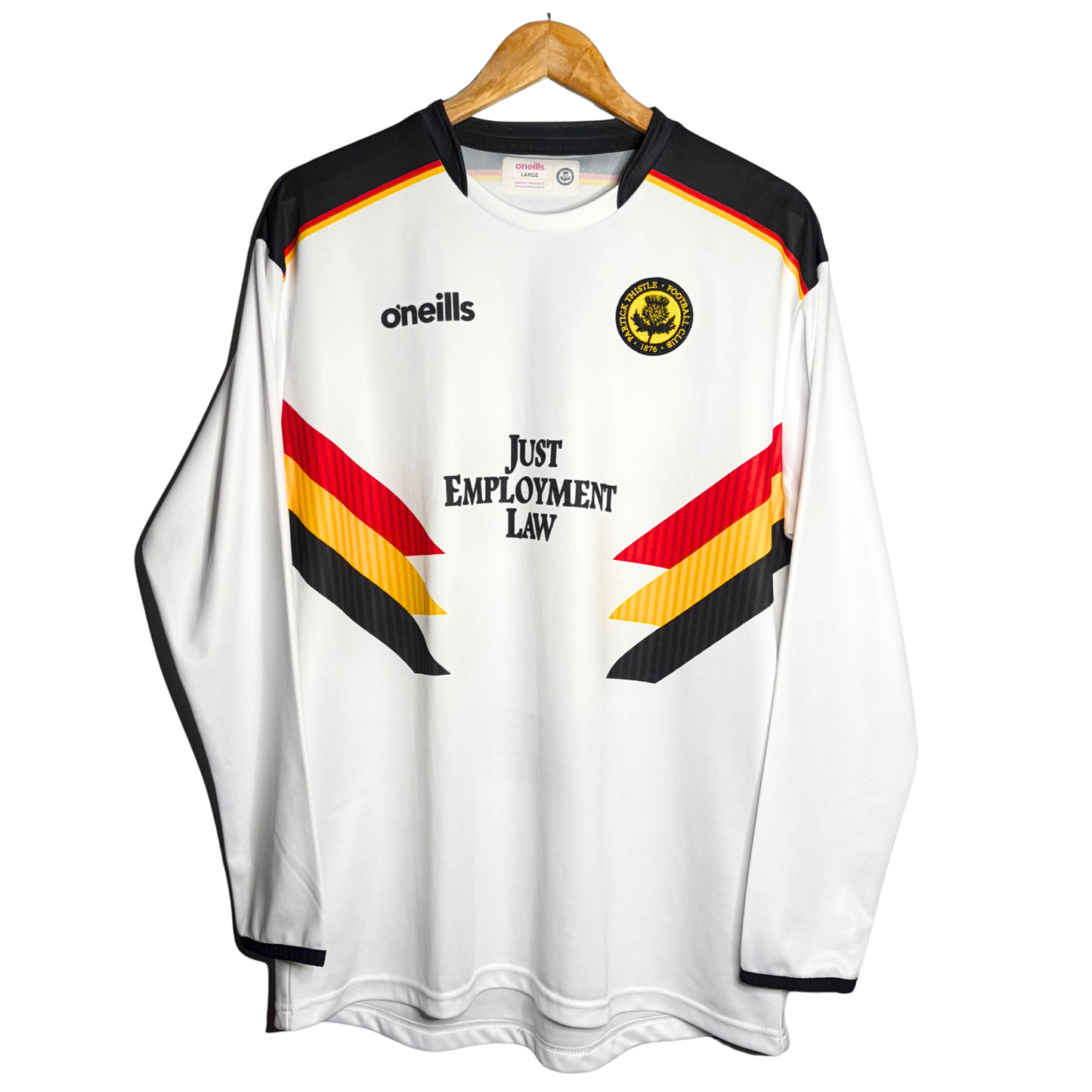 2021-22 Partick Thistle Away Shirt - L