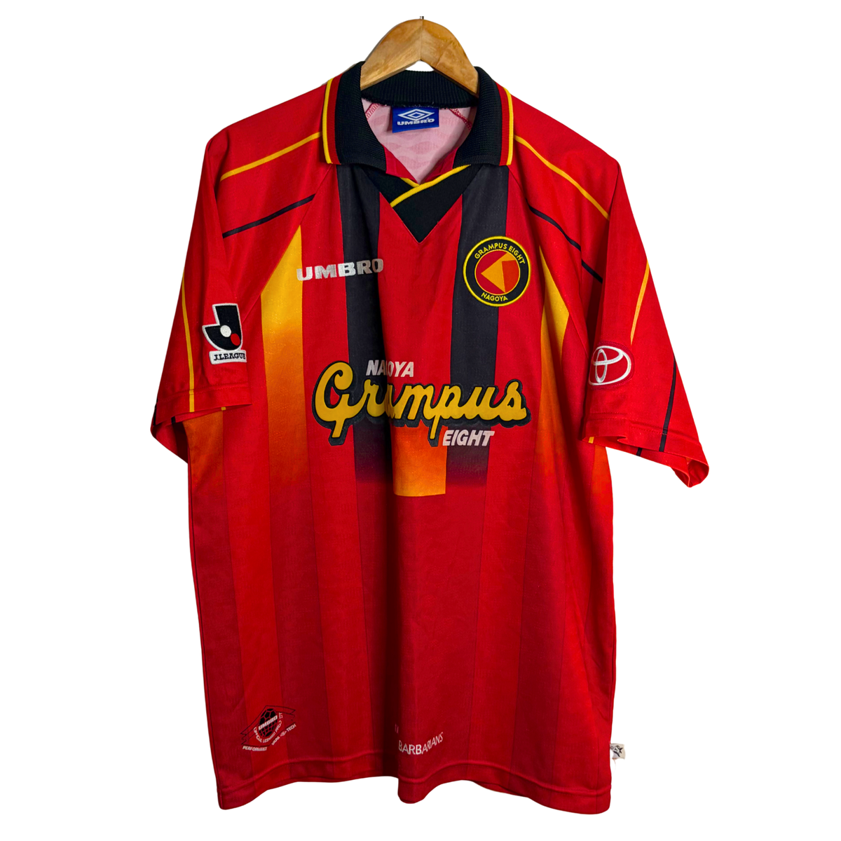 1997 Nagoya Grampus Eight Home Shirt - XL