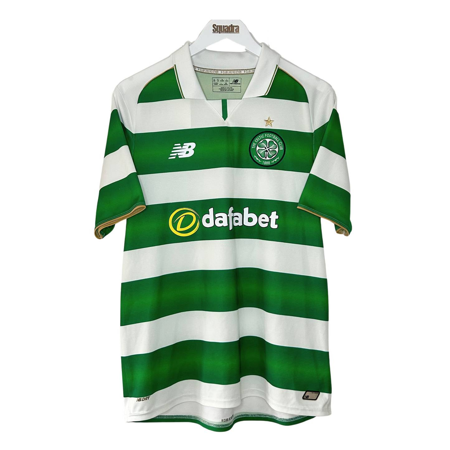 2016-17 Celtic Home Shirt - Medium