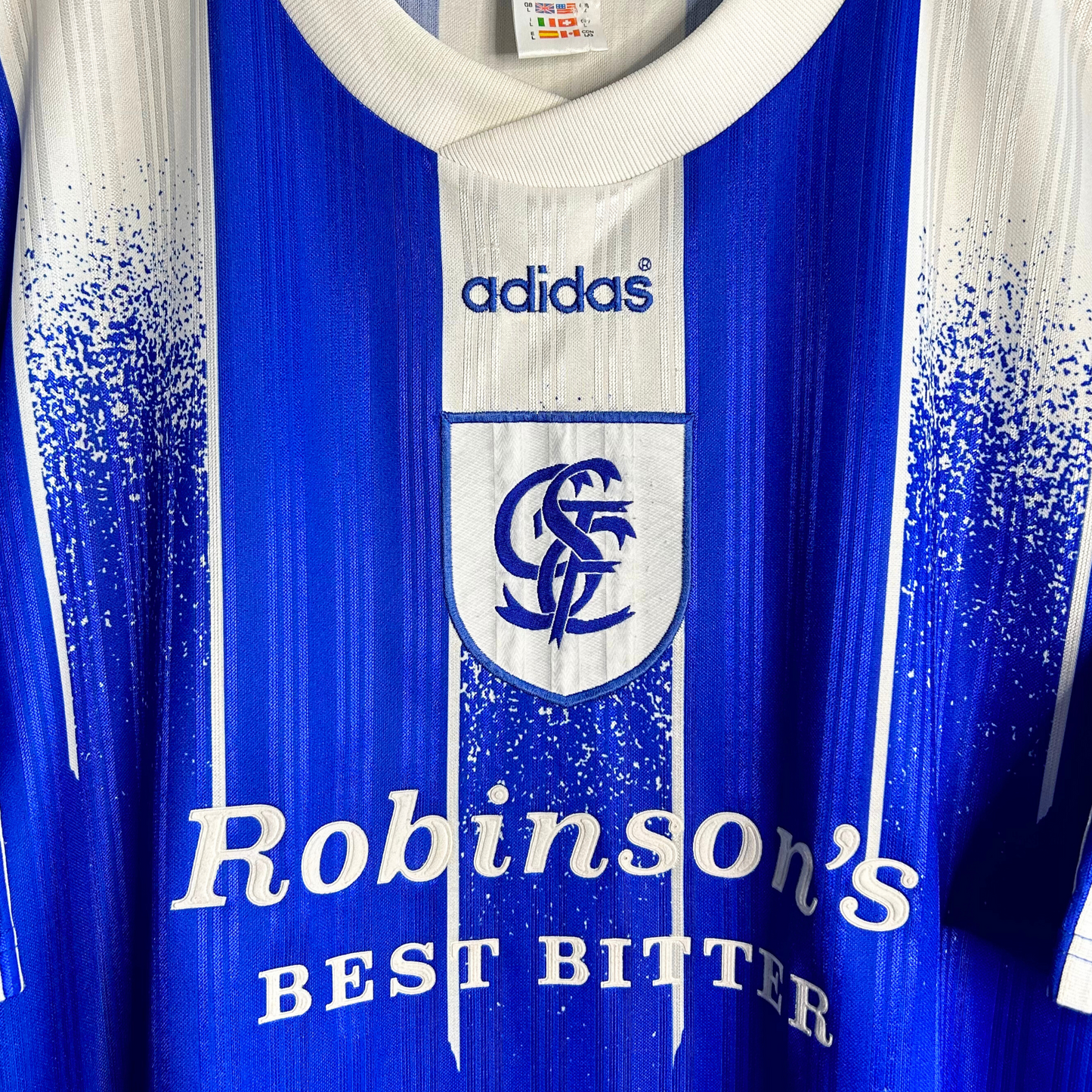1996-98 Stockport County Home Shirt - L