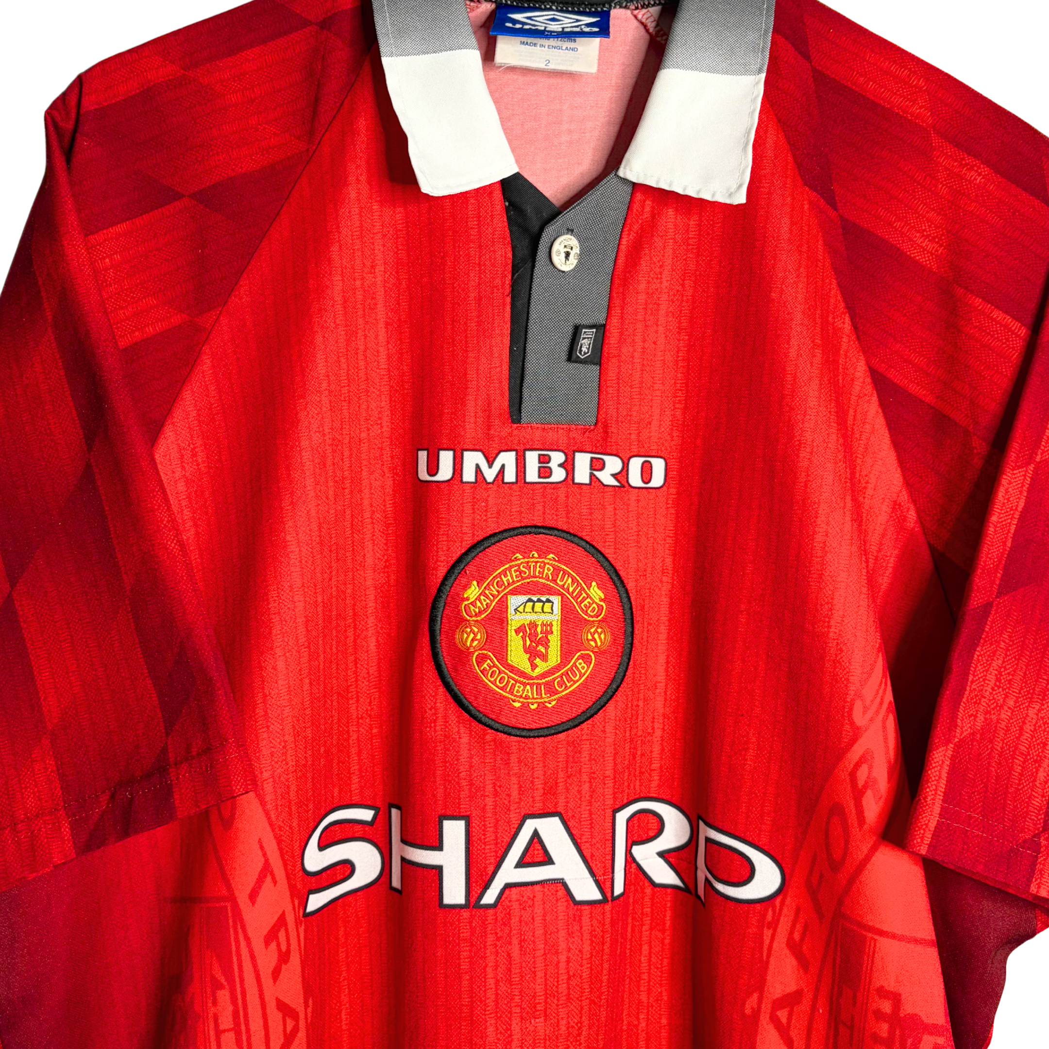 1996-98 Manchester United Home Shirt - XL