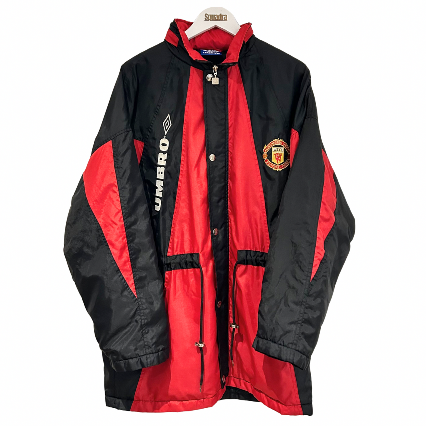 1992-93 Manchester United Bench Coat - Medium