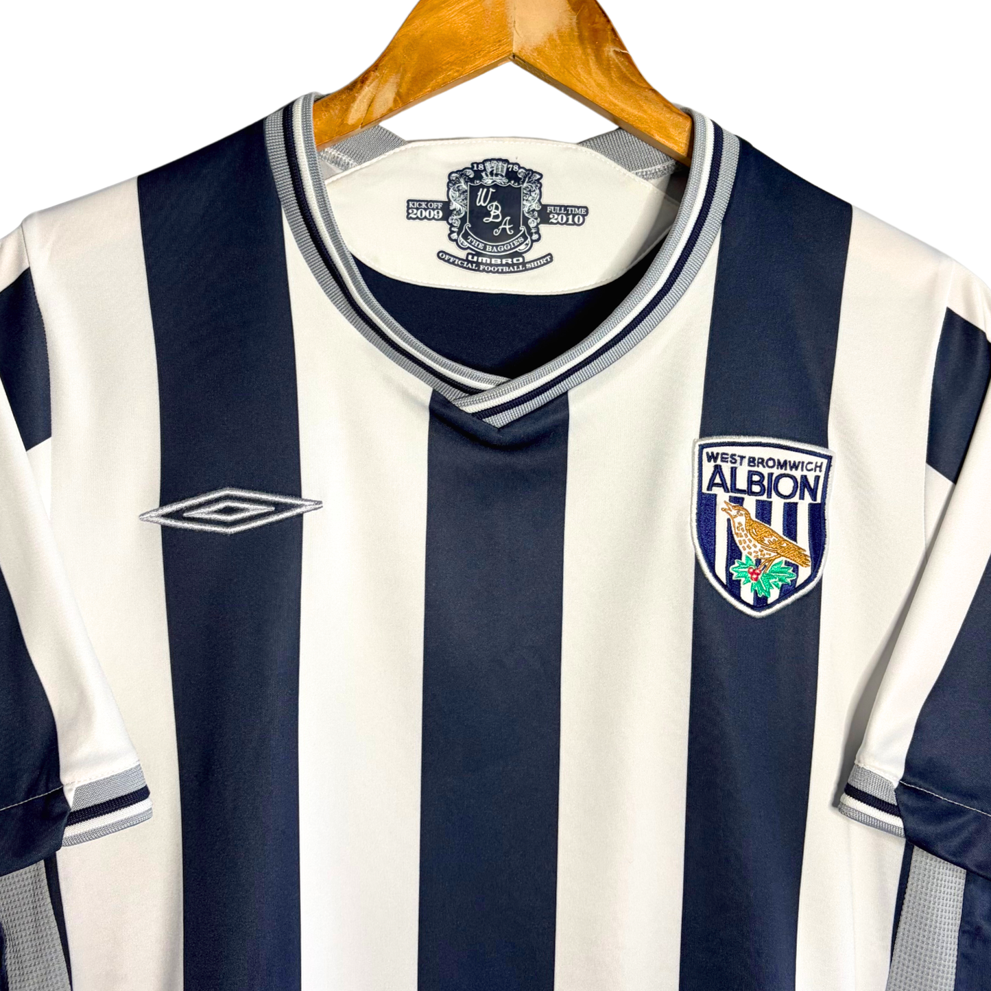 2009-10 West Bromwich Albion Home Shirt - M