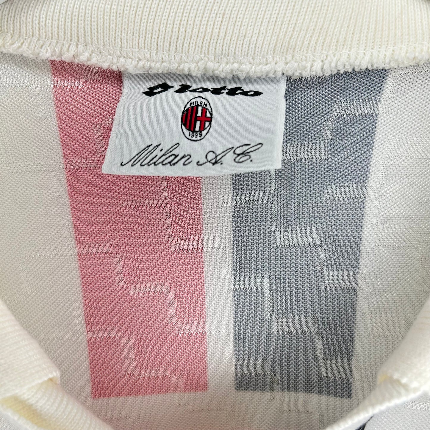 1995-97 AC Milan L/S Away Shirt - Medium - Weah 9