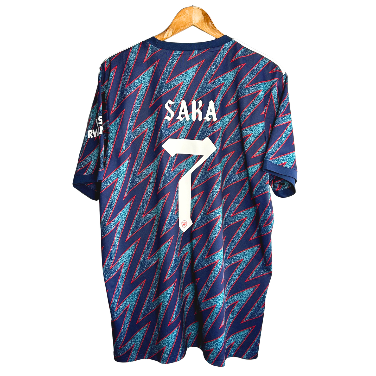 2021-22 Arsenal Third Shirt “Saka 7” - XL