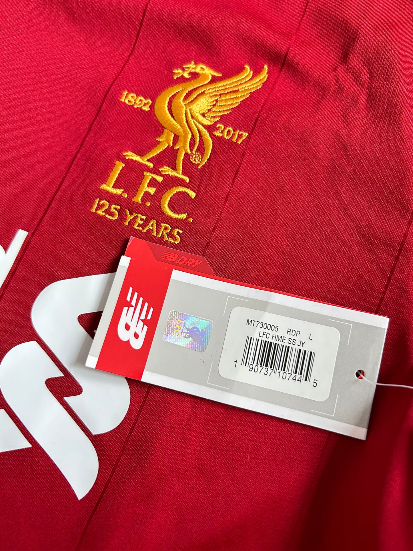 2017-18 Liverpool Home Shirt - BNWT - Large