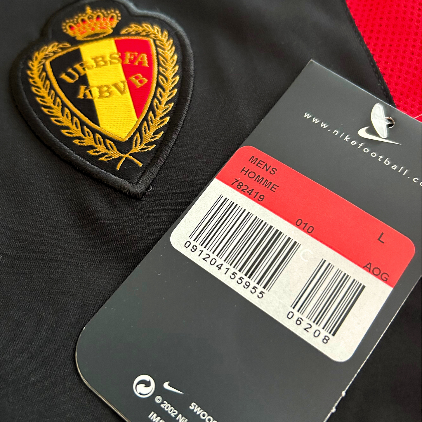 2002 Belgium Player-Spec Away Shirt (BNWT) - L