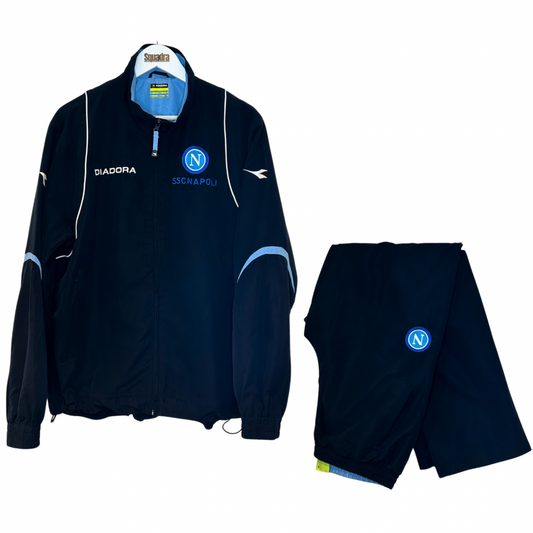 2007-08 Napoli Full Tracksuit - Medium