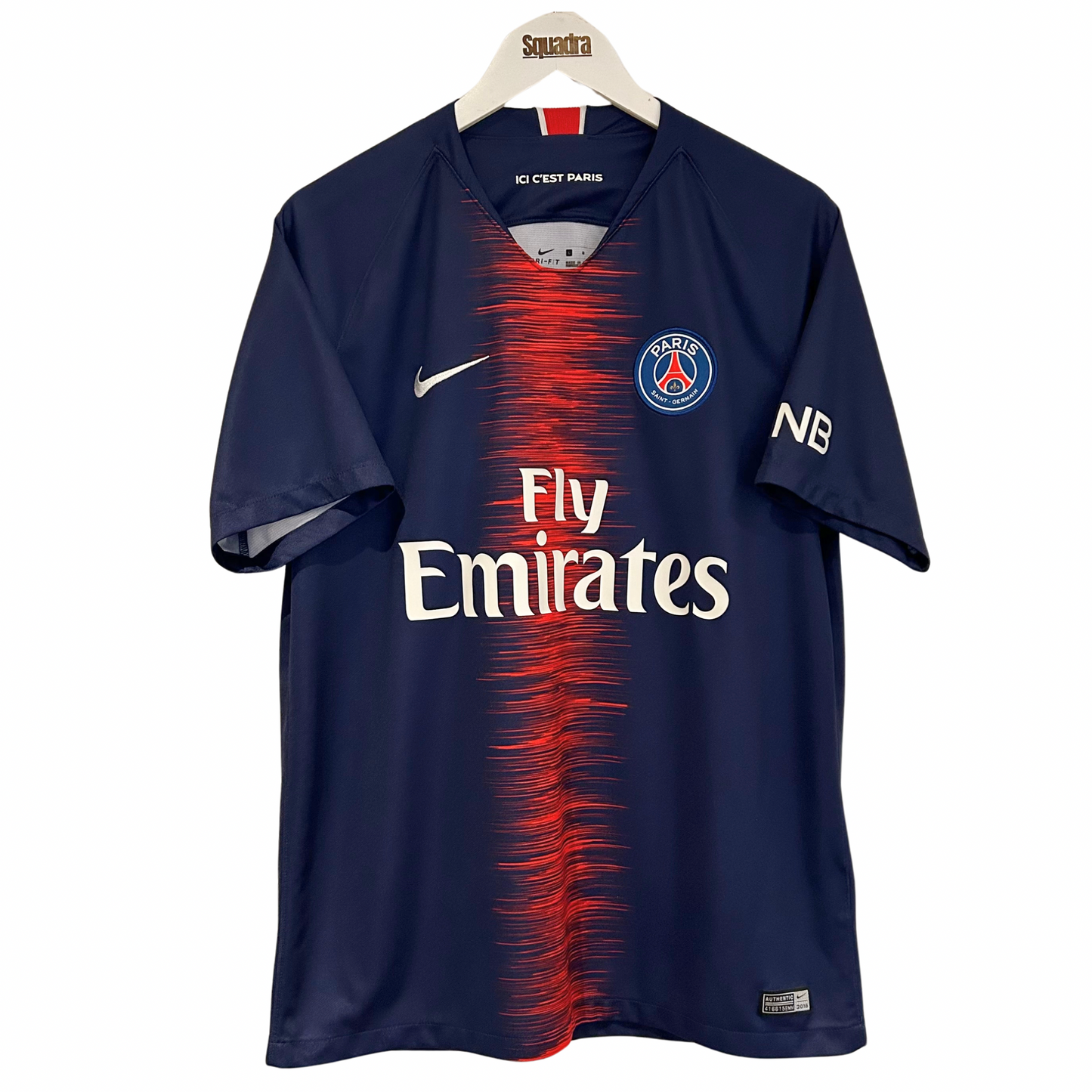 2018-19 PSG Home Shirt - Neymar 10 - Large