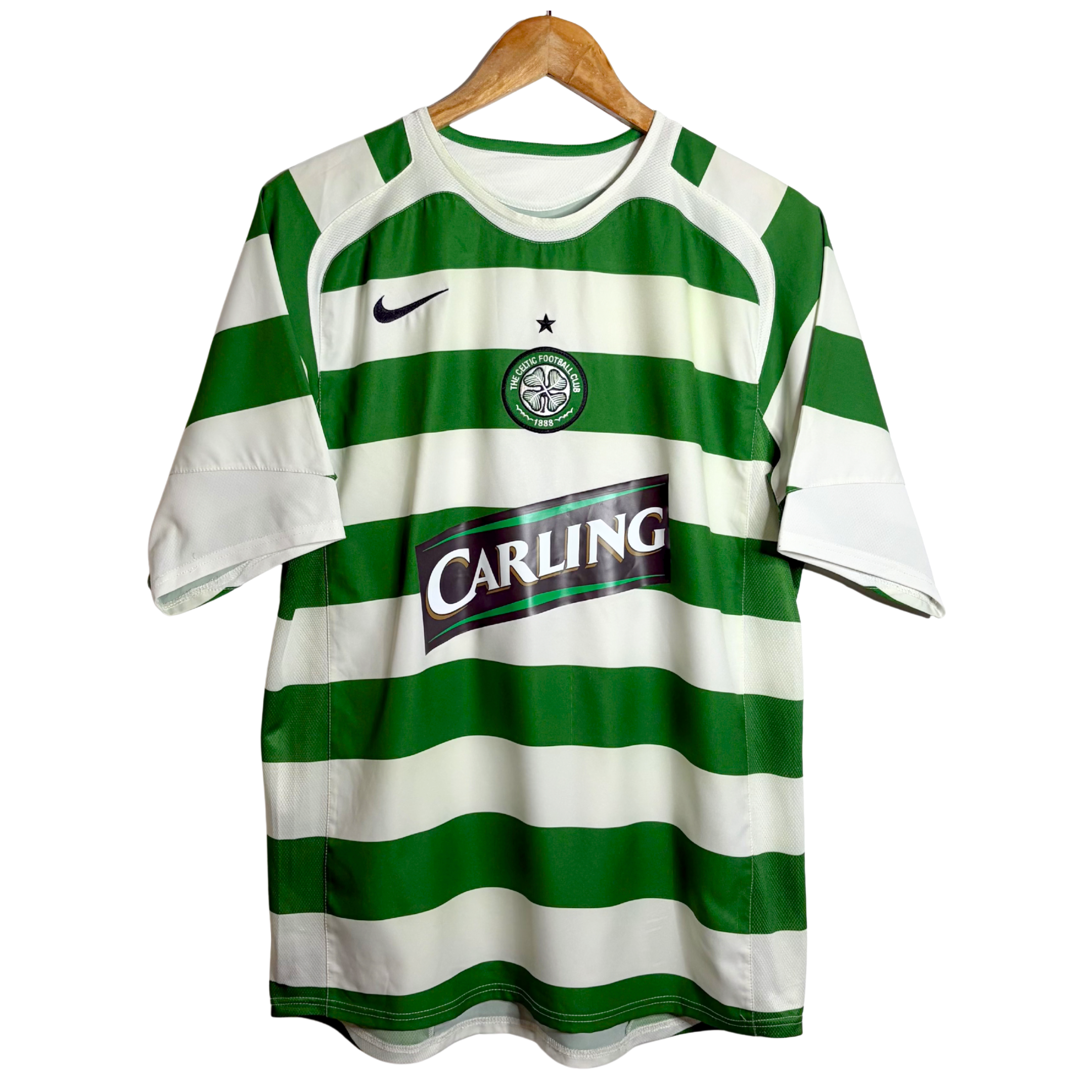 2005-06 Celtic Home Shirt “Keane 16” - M