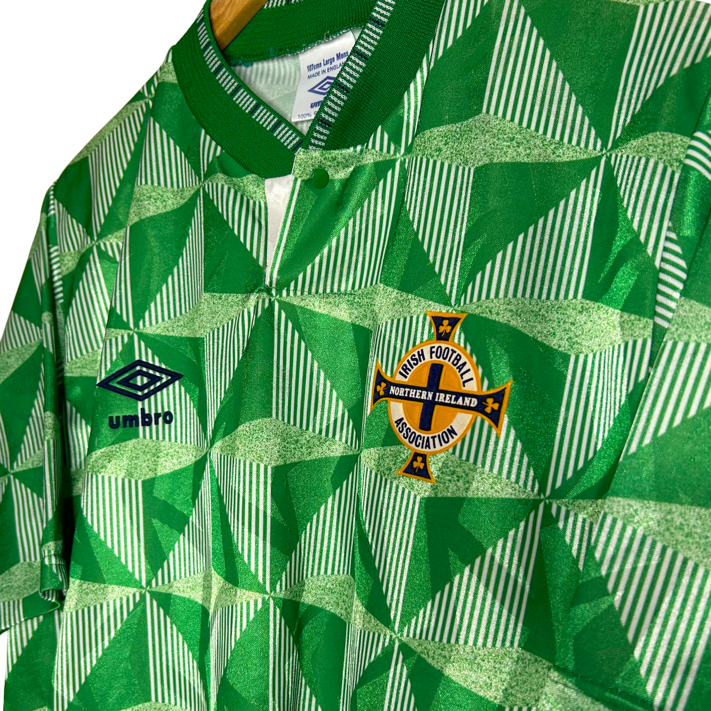 1990 Northern Ireland Home Shirt - L