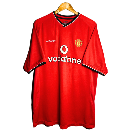 2000-02 Manchester United Home Shirt - XL