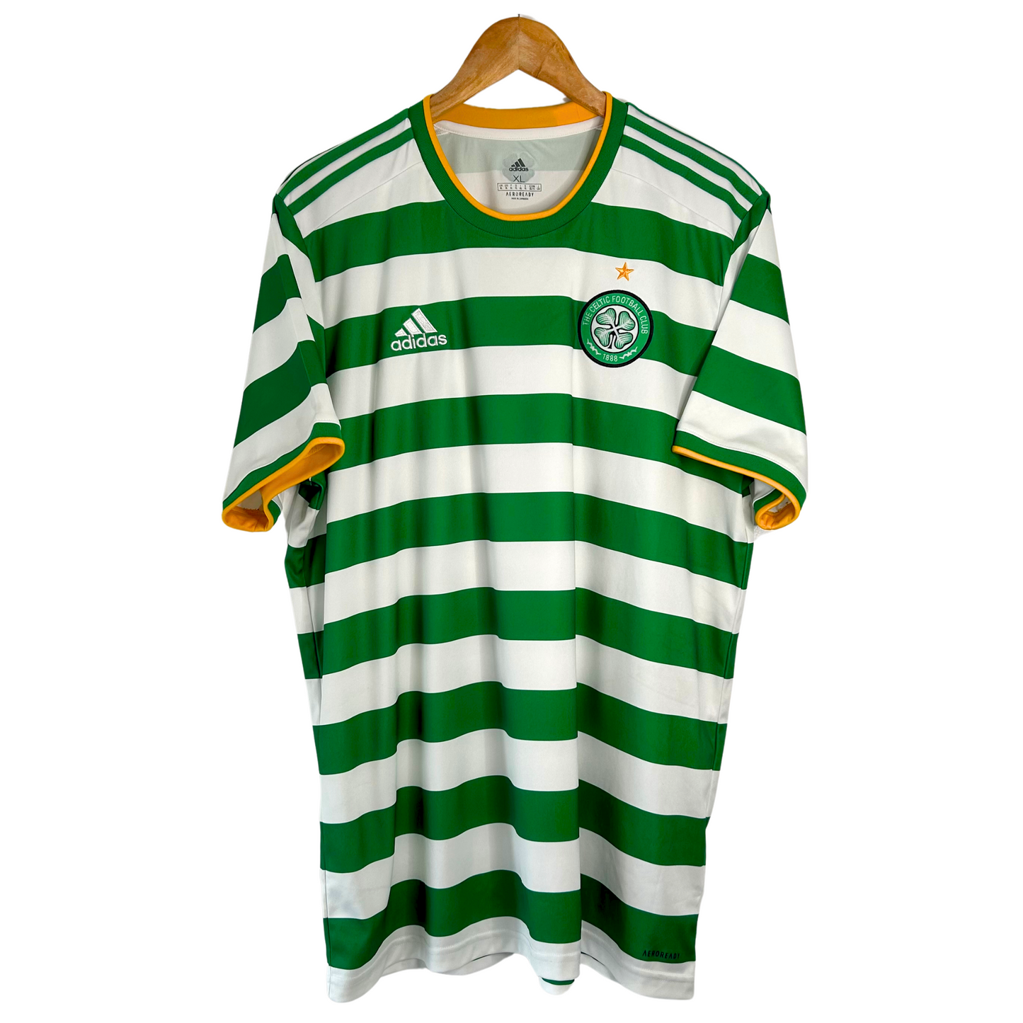 2020-21 Celtic Sponsorless Home Shirt - XL