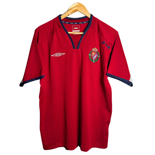 2004-05 Real Valladolid Training Shirt - S