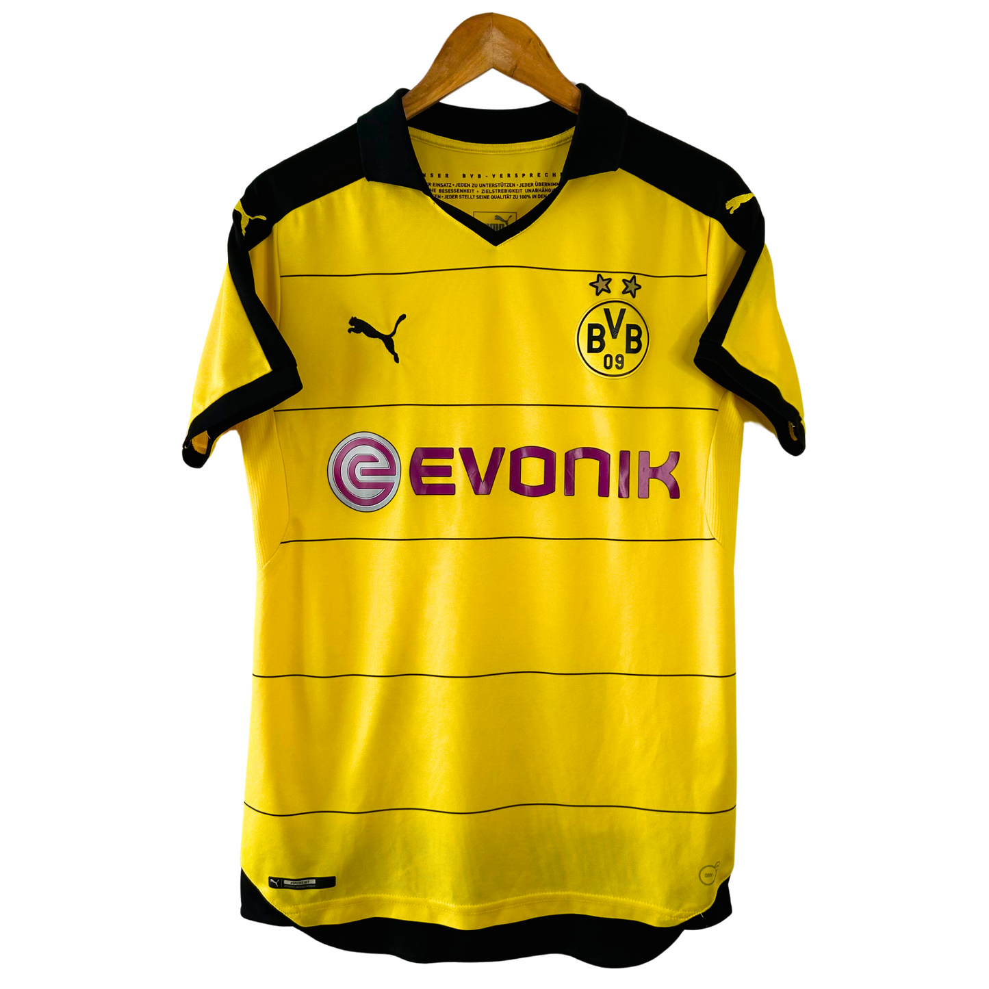 2015-16 Borussia Dortmund Home Shirt - S