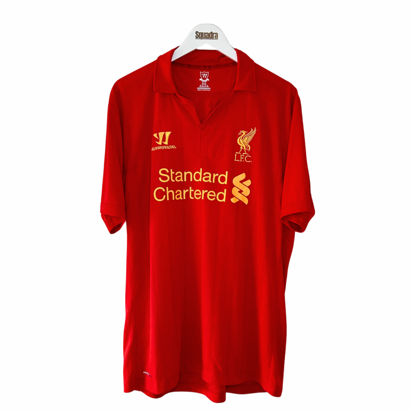 2012-13 Liverpool Home Shirt - XL - Suarez 7