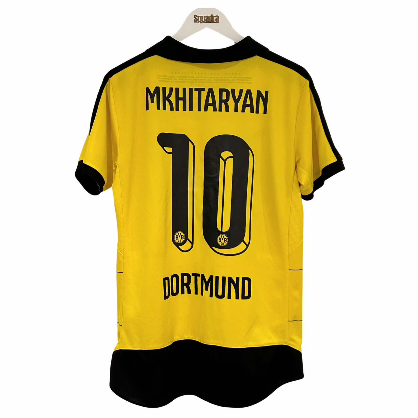 2015-16 Borussia Dortmund Home Shirt - Medium - Mkhitaryan 10